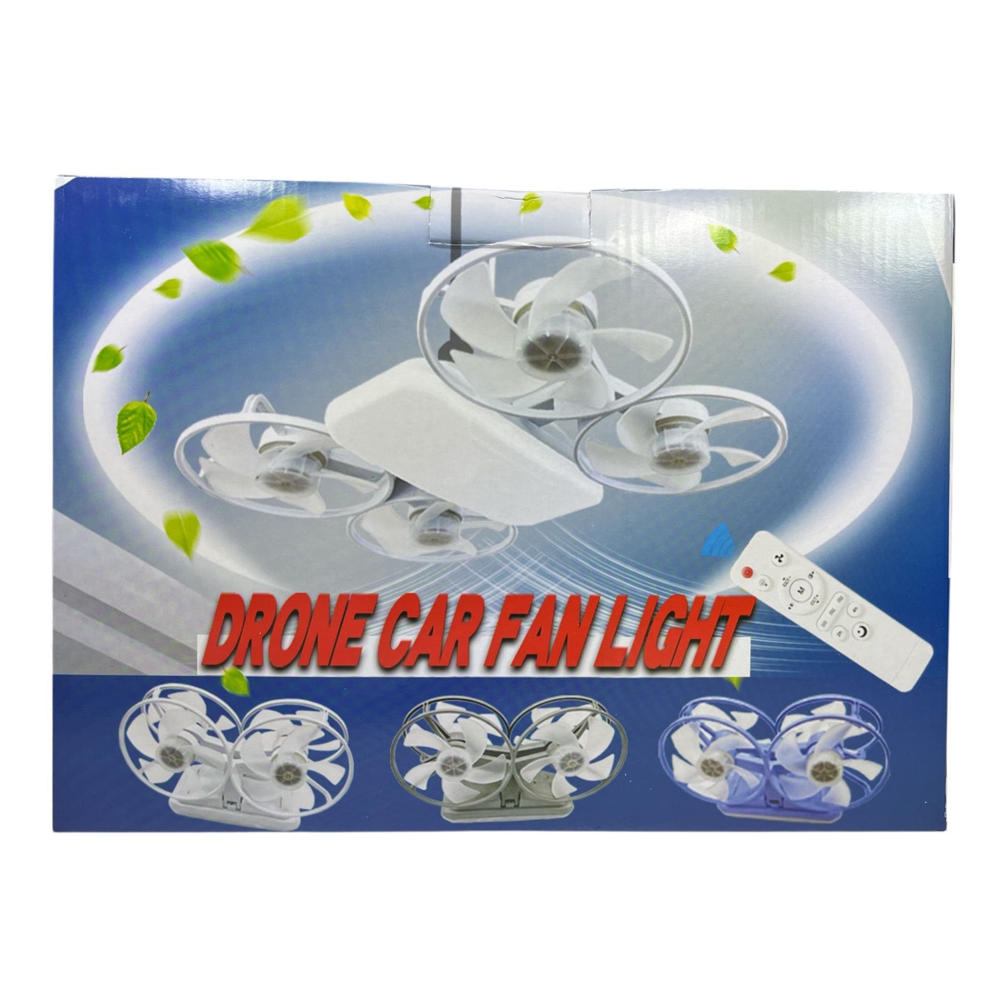 Luz DRON ventilador x4