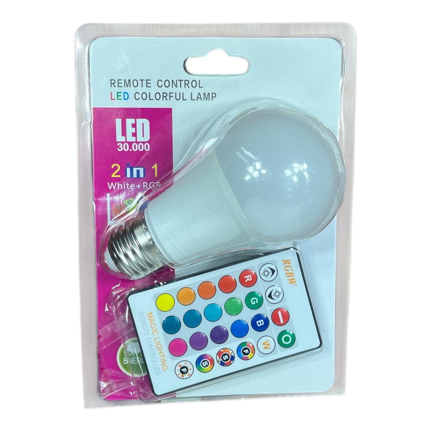 Luz de colores con control