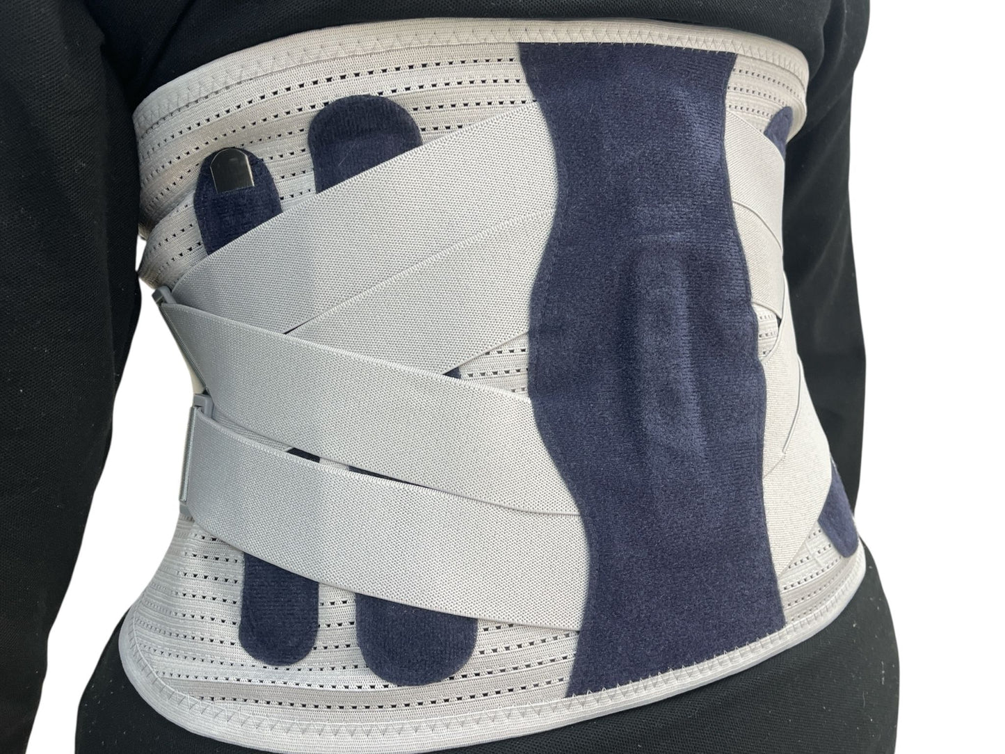 Faja triple GRIS/AZUL