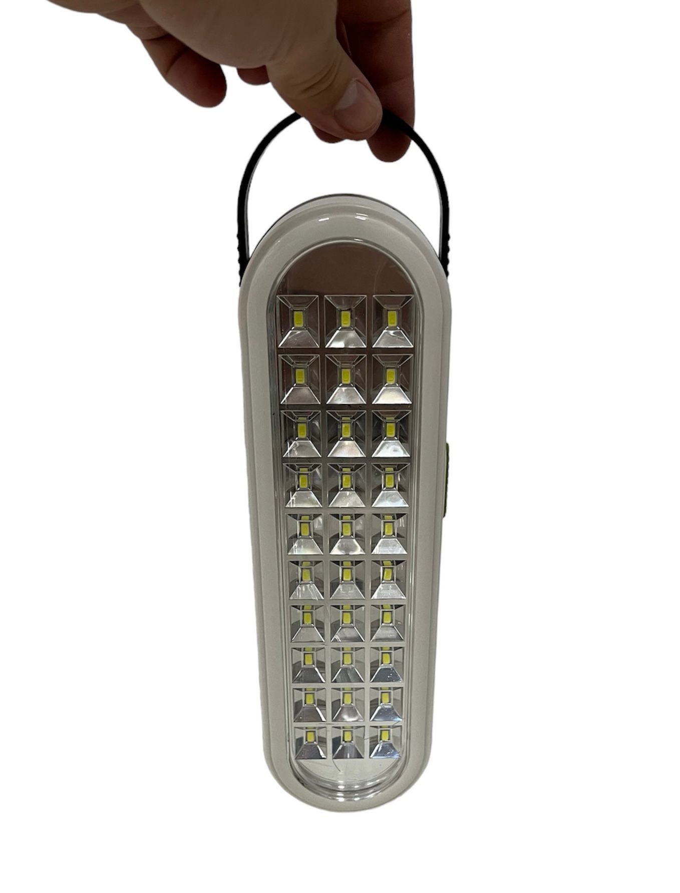 Luz de 30 LED con base recargable