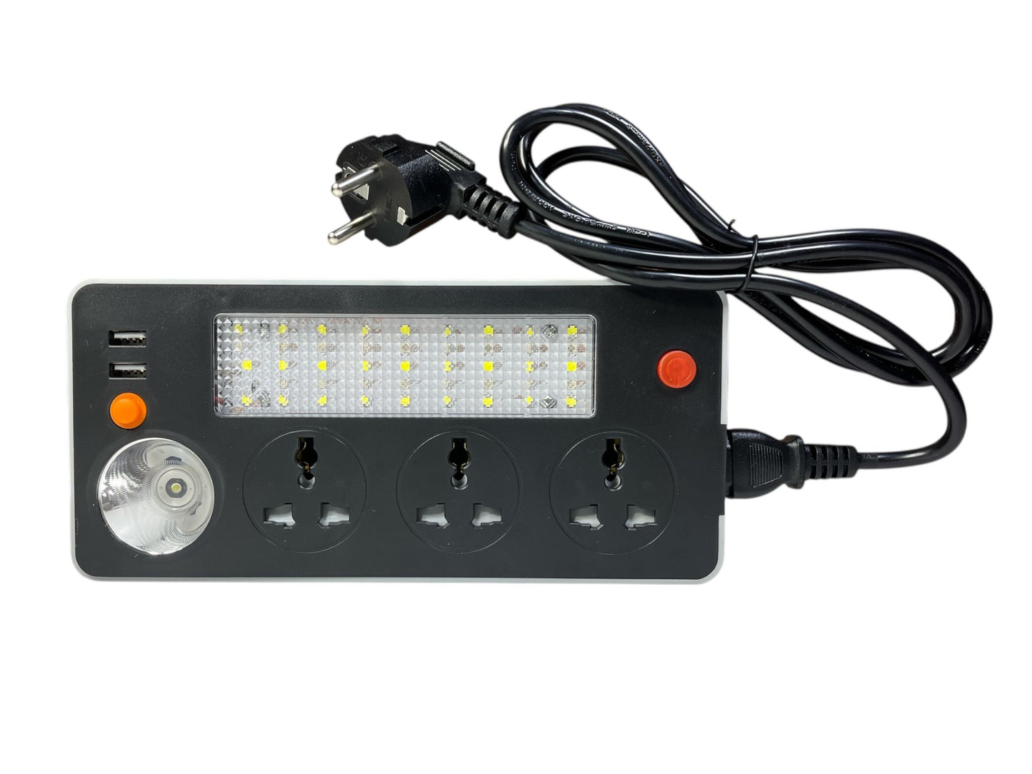 Luz + conecciones portatil