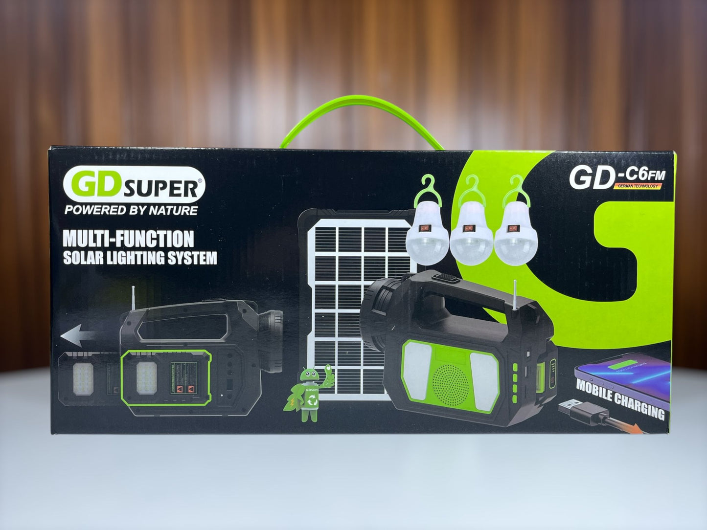 Foco + panel solar MOD: GD-C6
