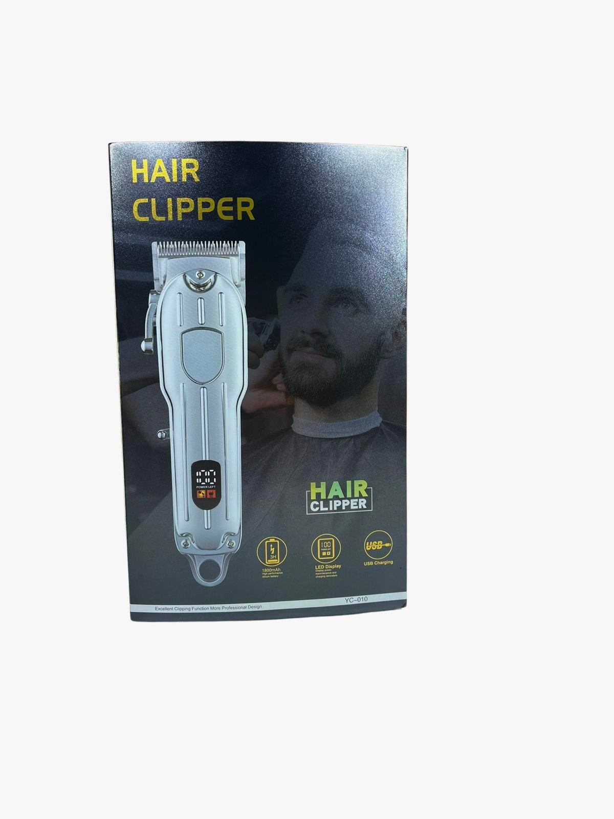 Corta Pelo Inalambrica con Regulador y Pantalla Digital