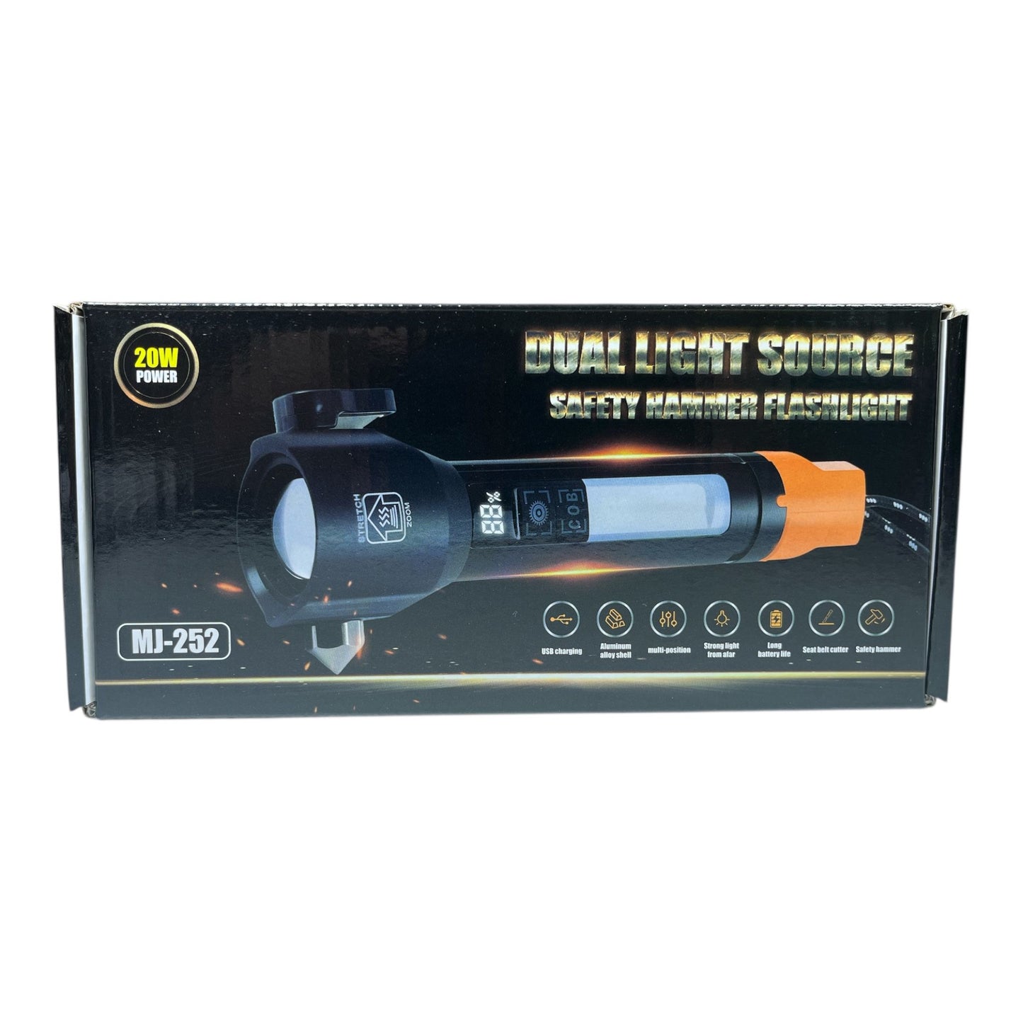 Linterna corta cinto MJ-252