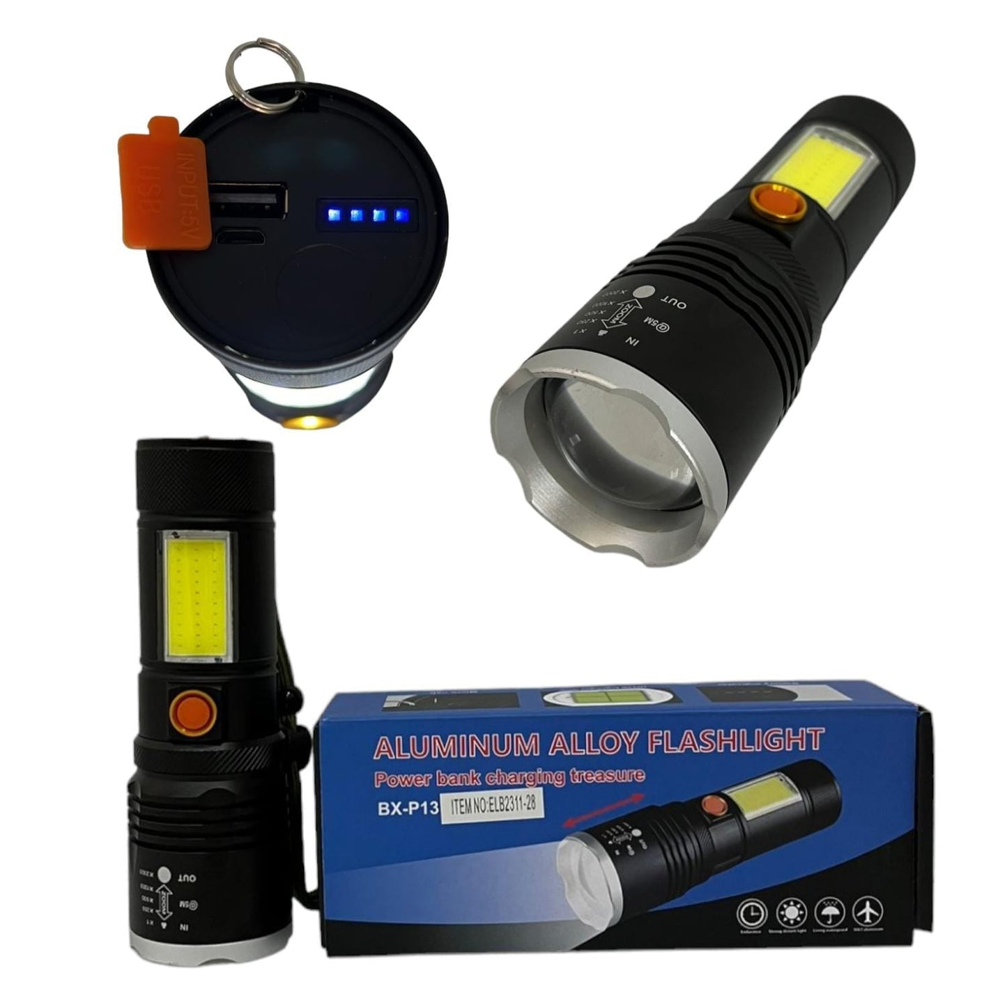Linterna Mano P50 4500Mah