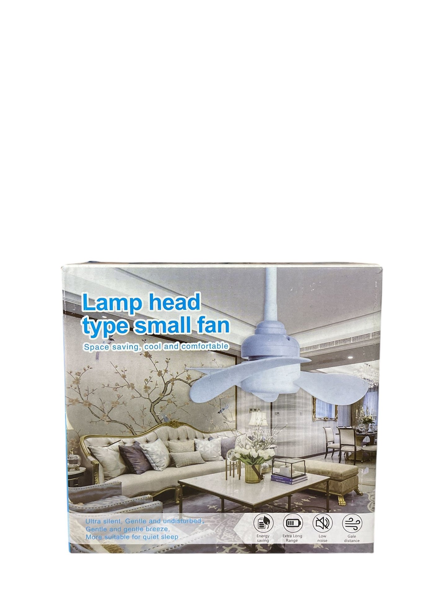 Ventilador Portalámpara Flexible
