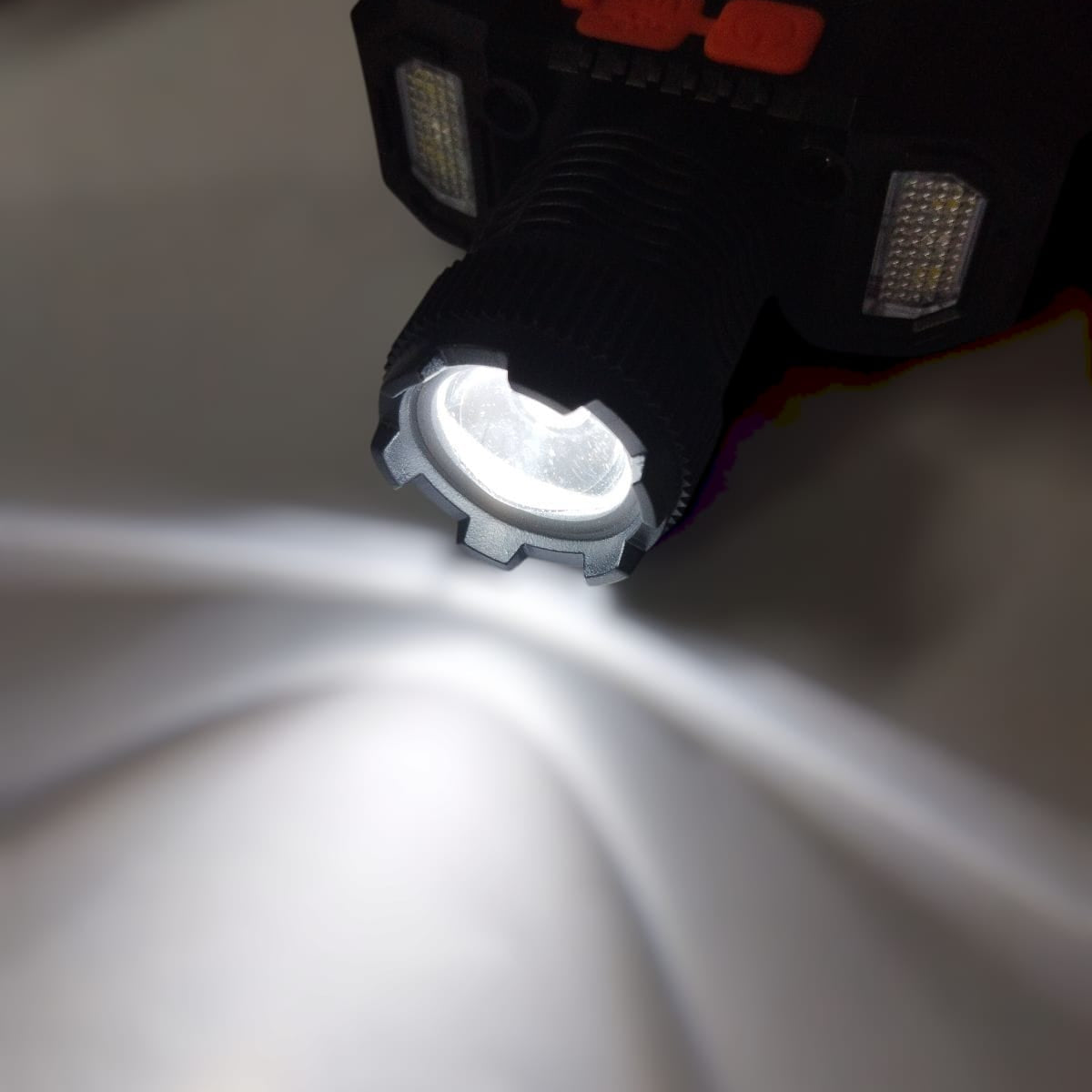 Linterna Minero Multifuncional Recargable a Prueba de Agua