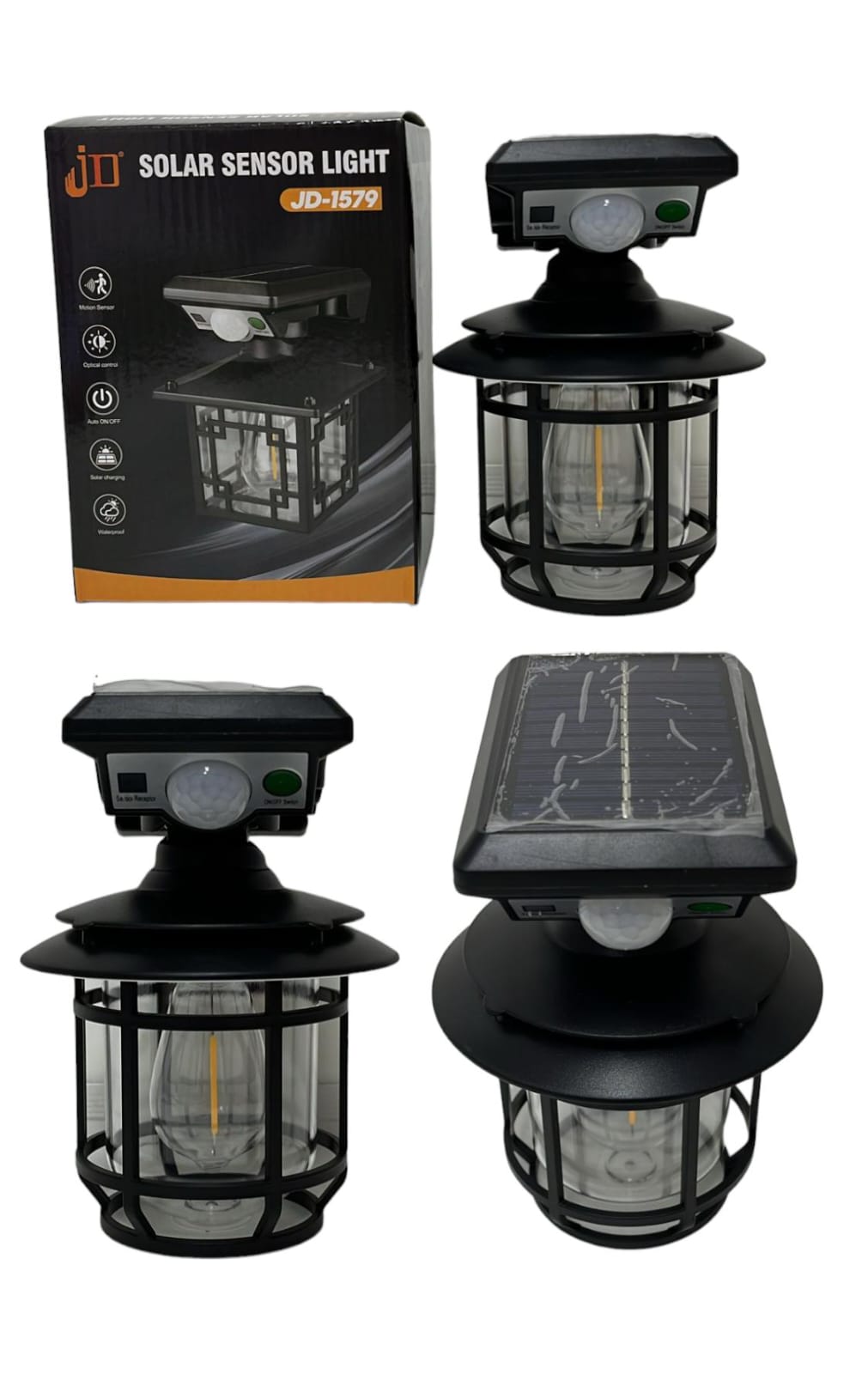 Farolito para Exterior Solar con Sensor