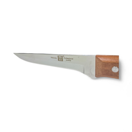 Cuchillo 7" fino mango madera ELABORATE