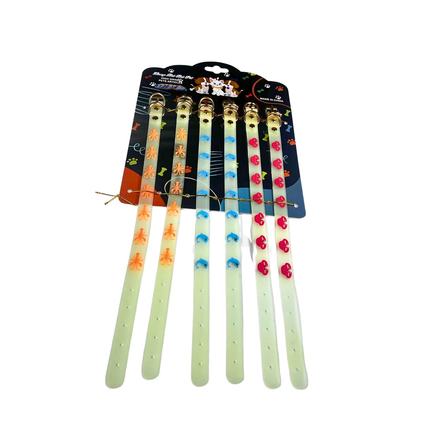 Set de Collares x6 Retroliminicentes