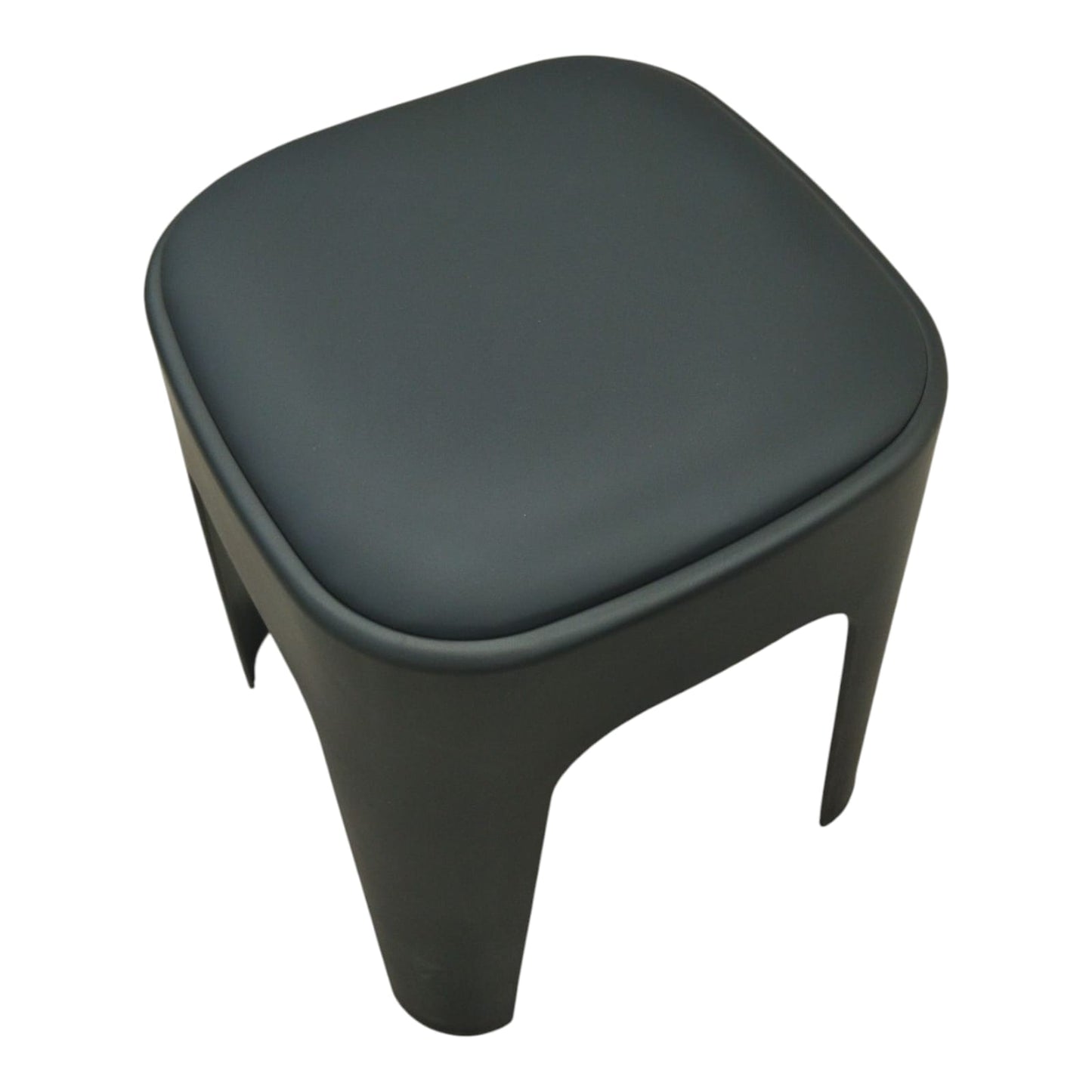 Banqueta de Plástico con Asiento Acolchado