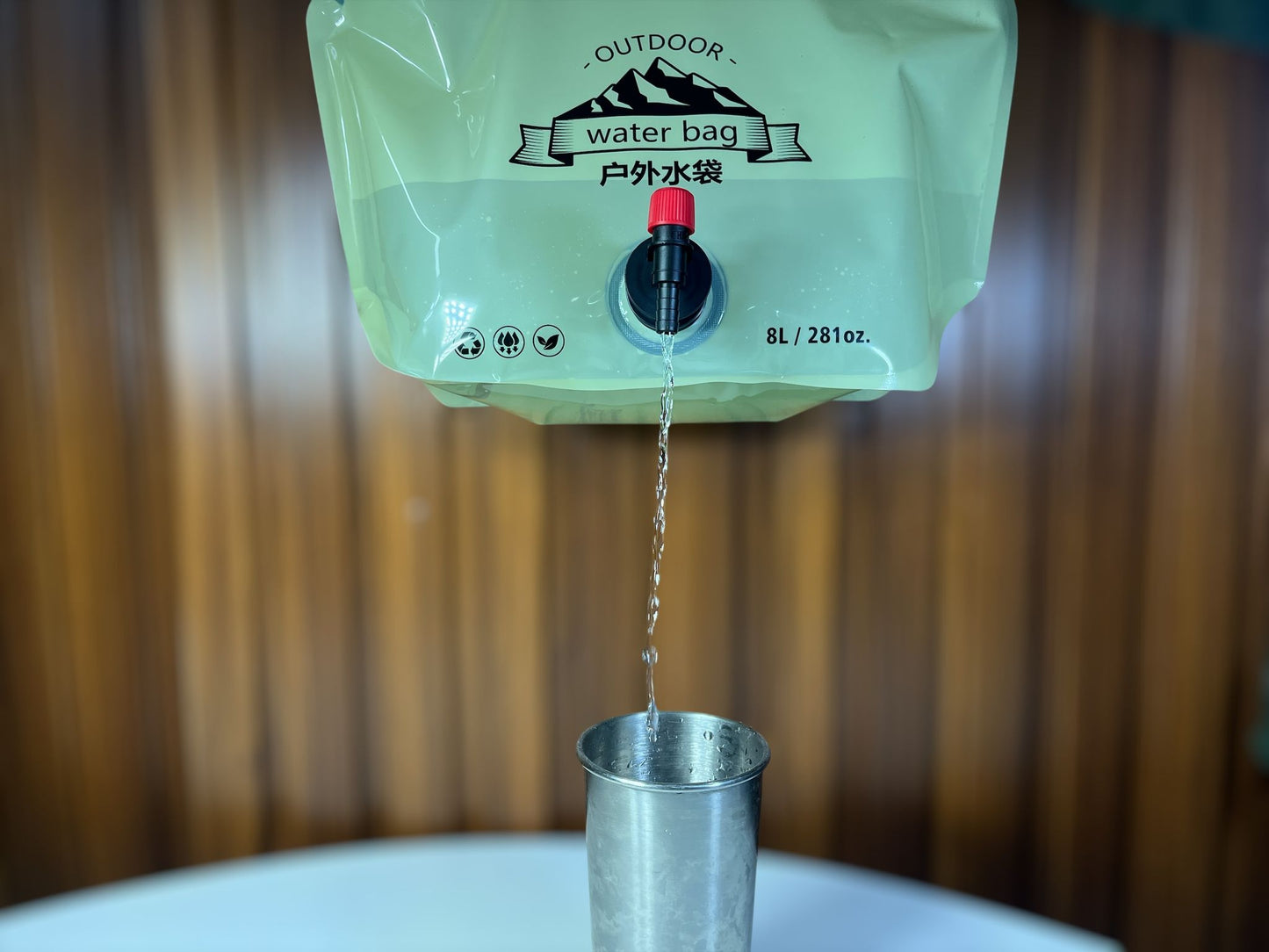 Bolsa de agua para camping