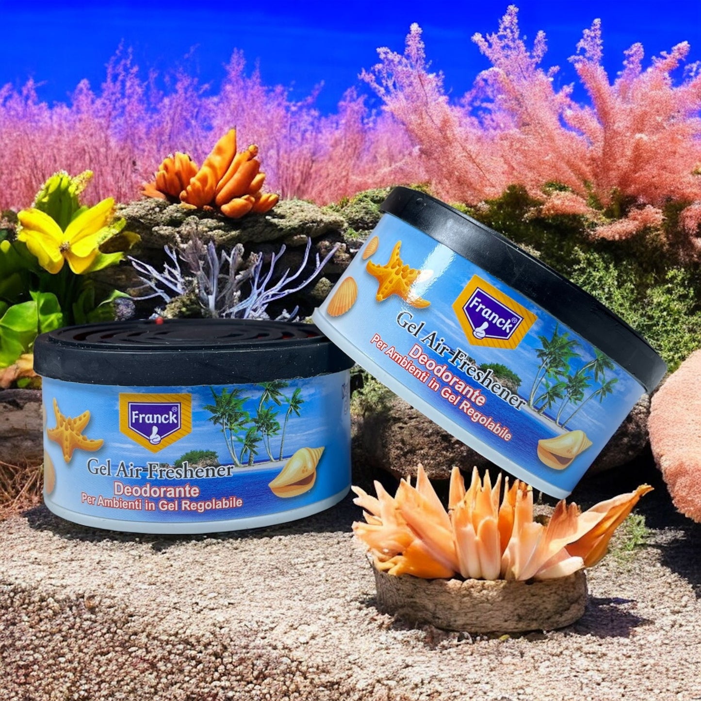 Perfumador de gel en lata x2