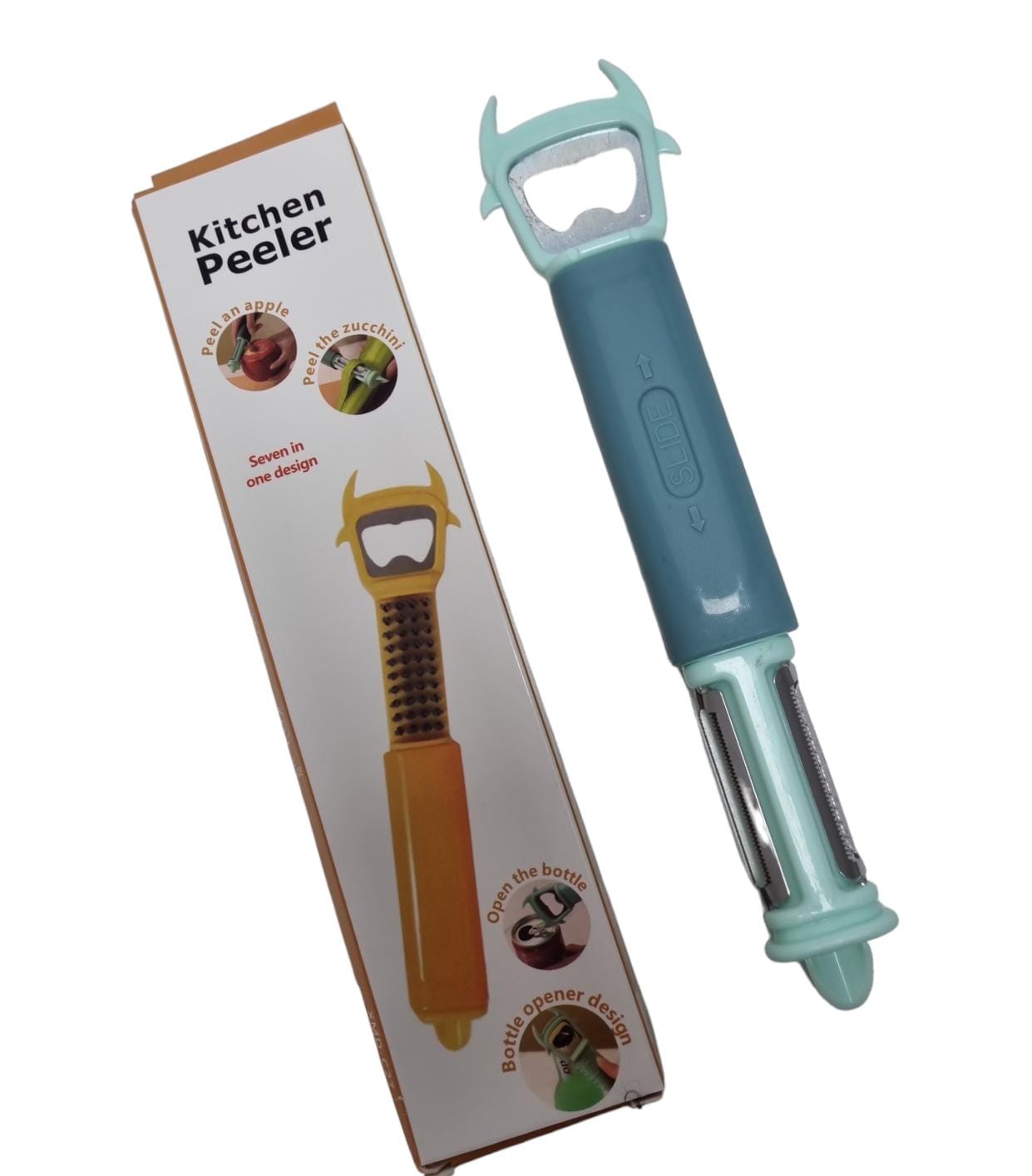 Destapador c/Pela papa + Cepillo