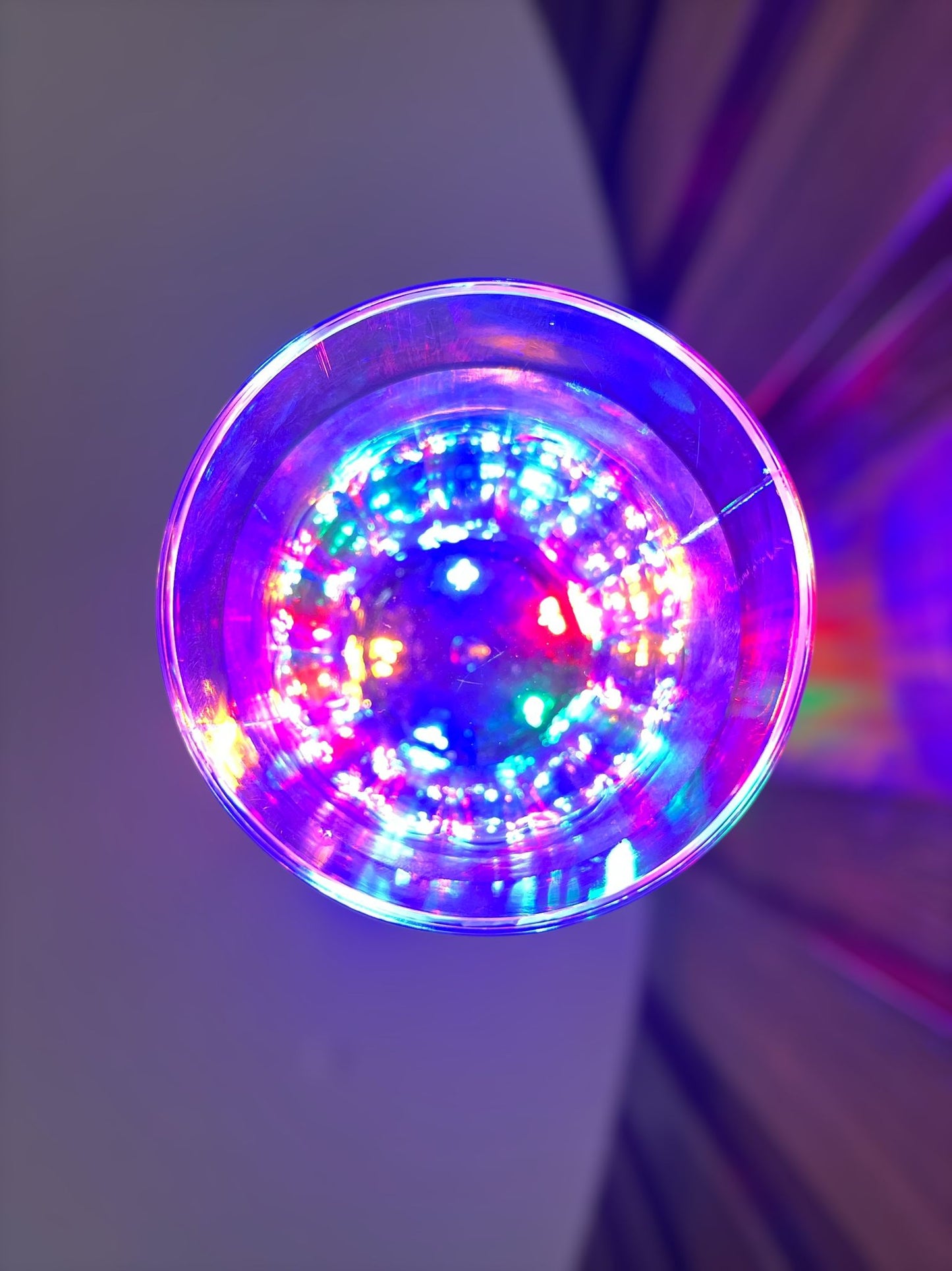 Vaso c/ luz de colores