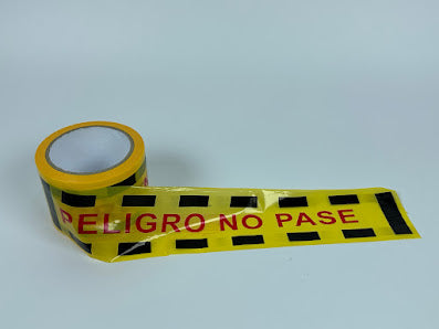 Cinta de Advertencia "PELIGRO NO PASE"