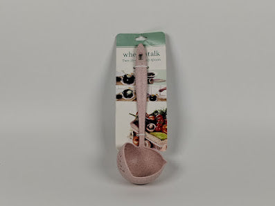 Cucharon Plástico con Colador