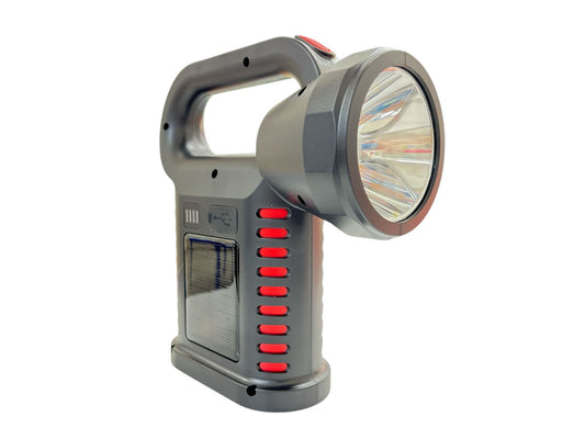 FOCO + LUZ RECARGABLE Y SOLAR