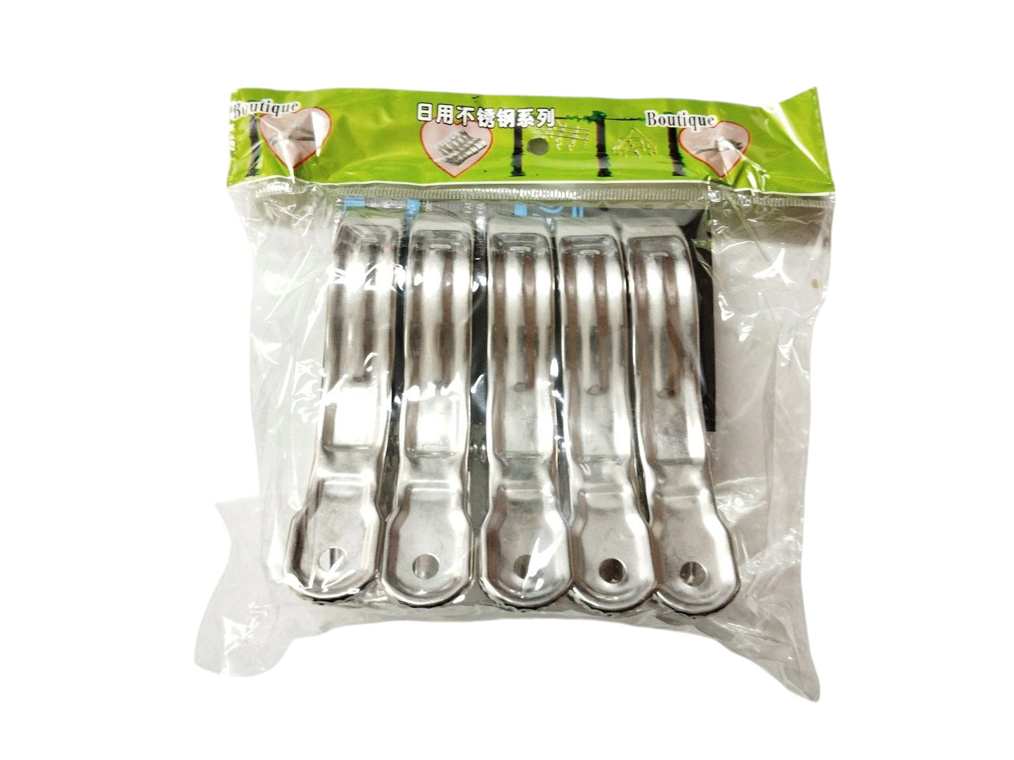 Pinzas Palillos Metálicos x5