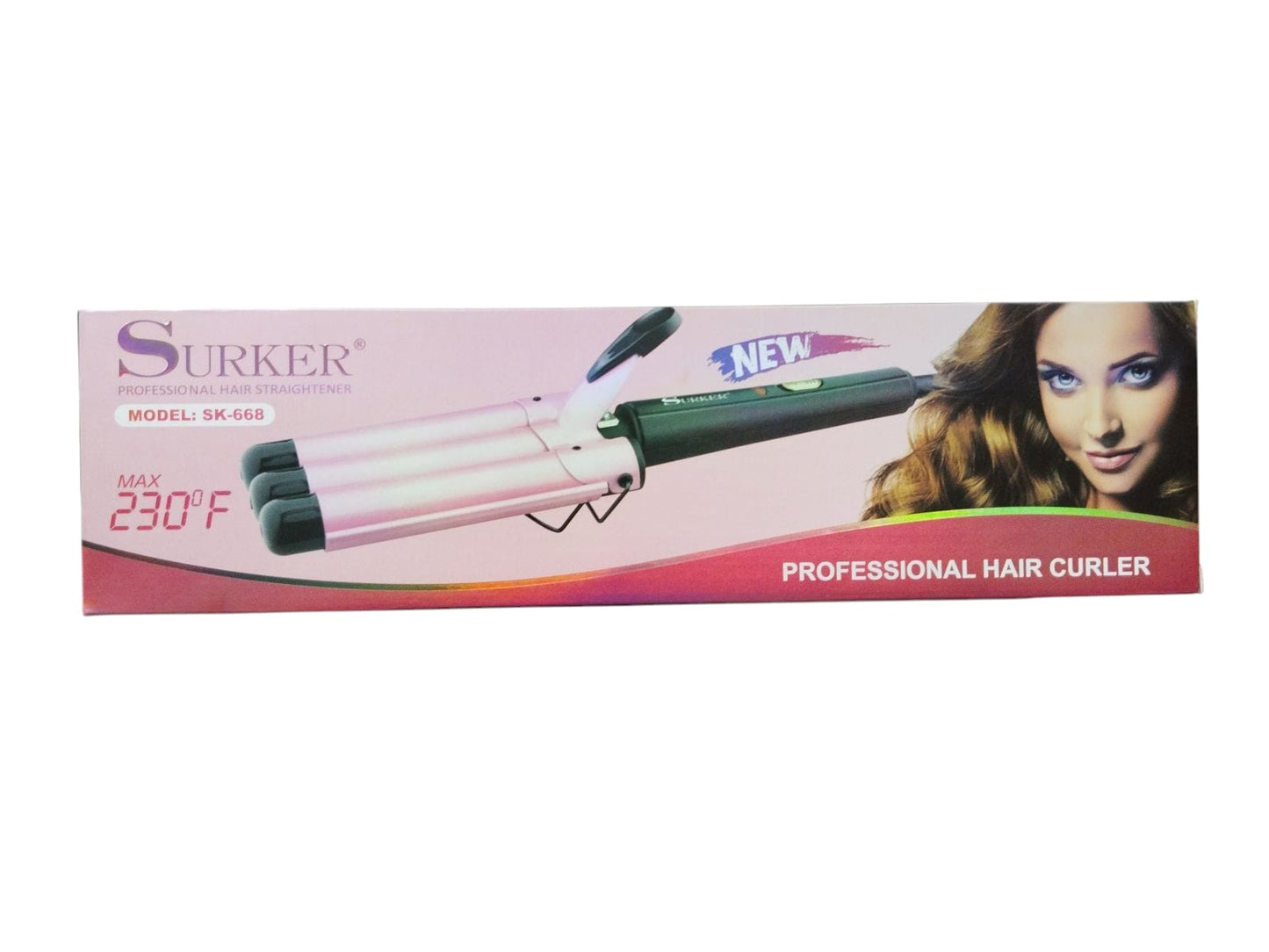 Buclera Ondulador Rizador Triple Surker