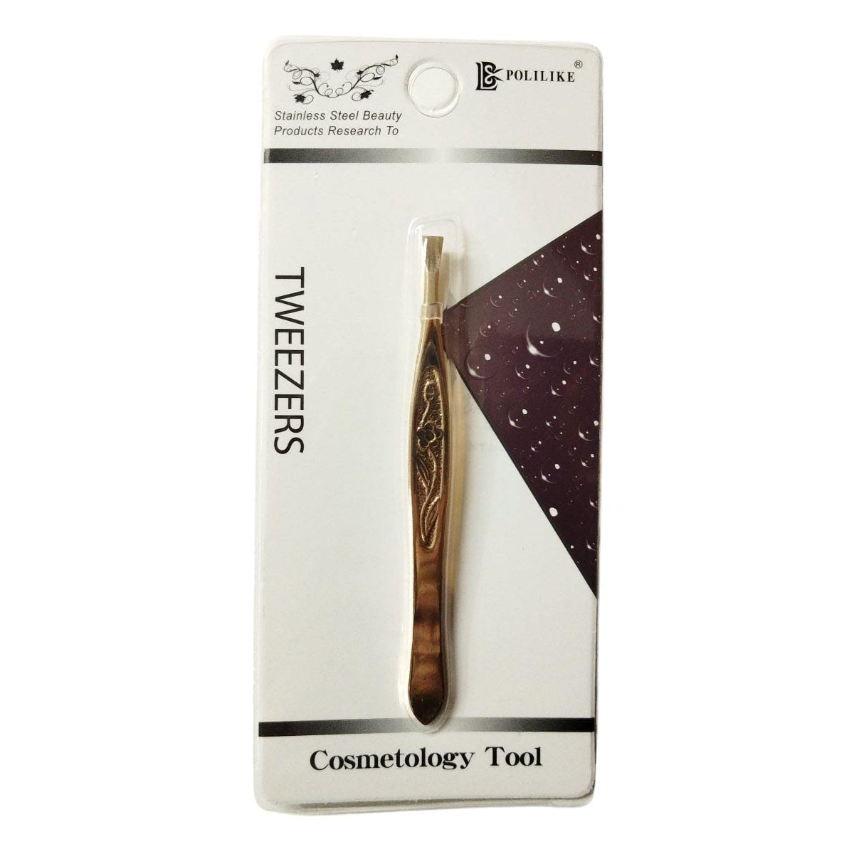 Pinza Cejas Acero Inoxidable