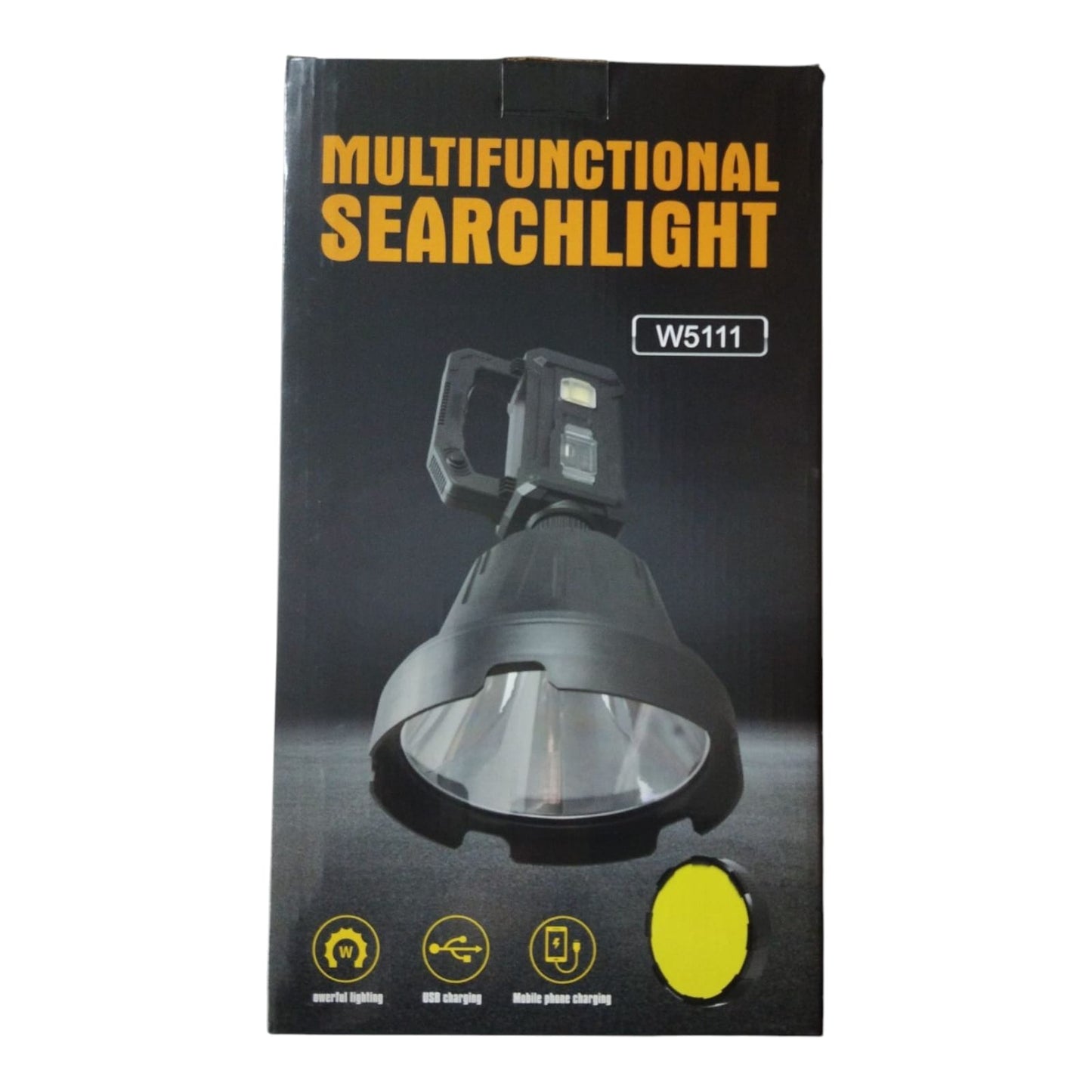 Foco Cazador (gr) W5111 Carga Solar o USB Multifuncional