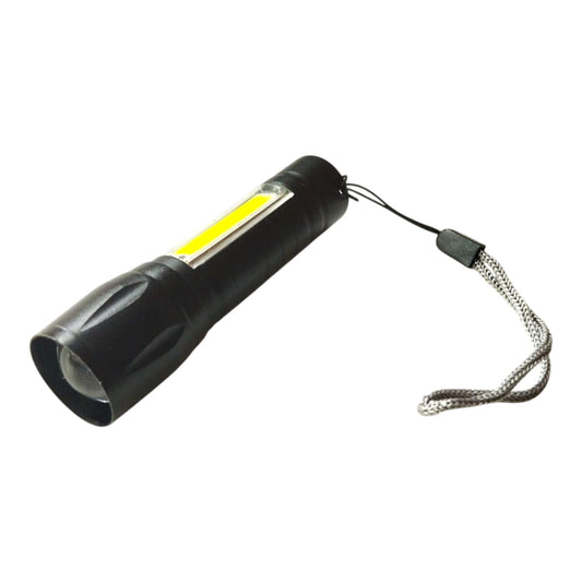 Linterna de Bolsillo Luz con Zoom Pequeña y Portable 9cm