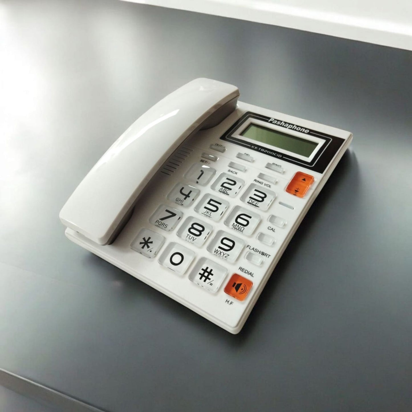 Teléfono Línea Números Grandes Blanco KX-T8200CID
