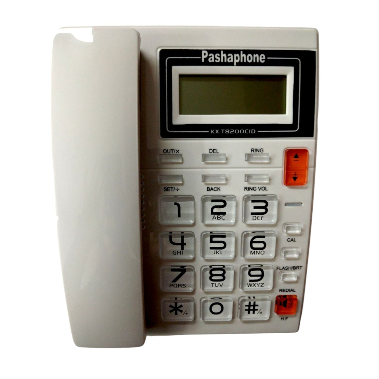 Teléfono Línea Números Grandes Blanco KX-T8200CID