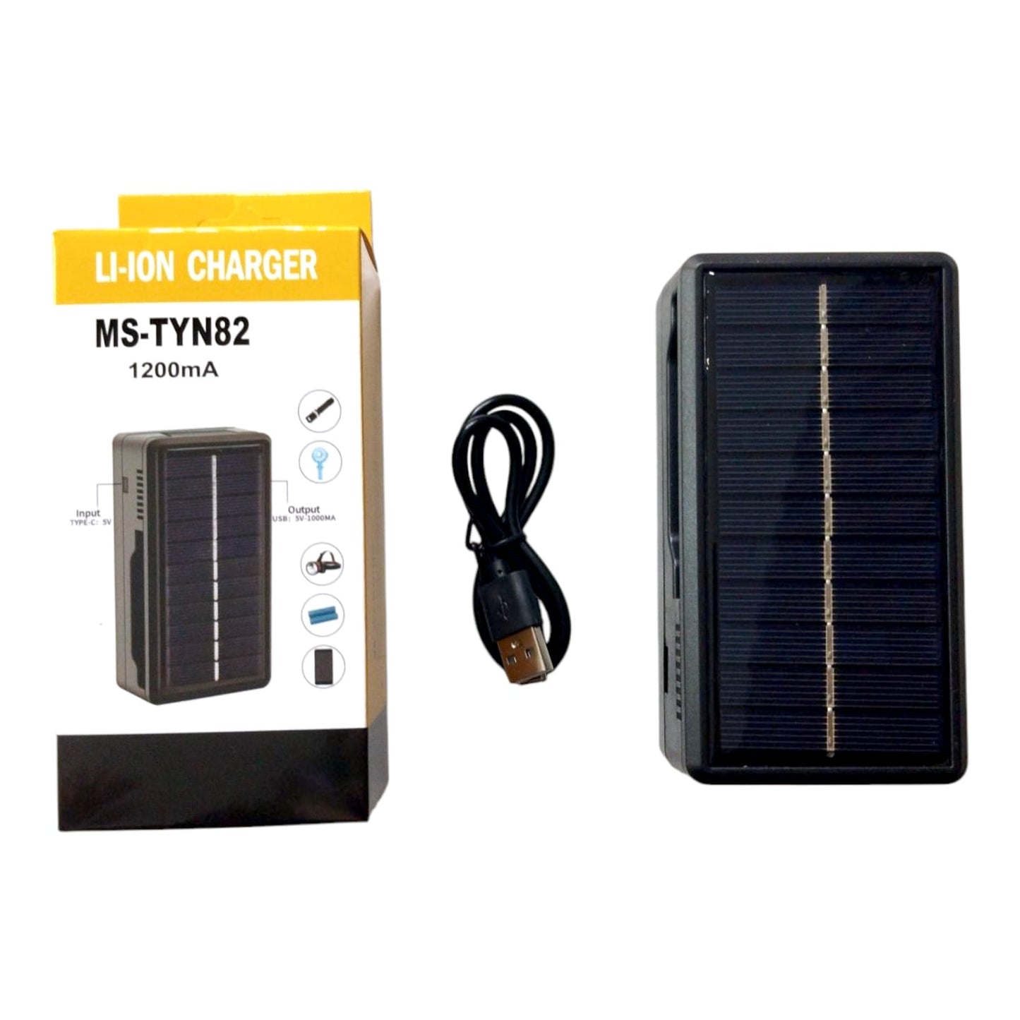 Cargador de Pilas Litio Solar