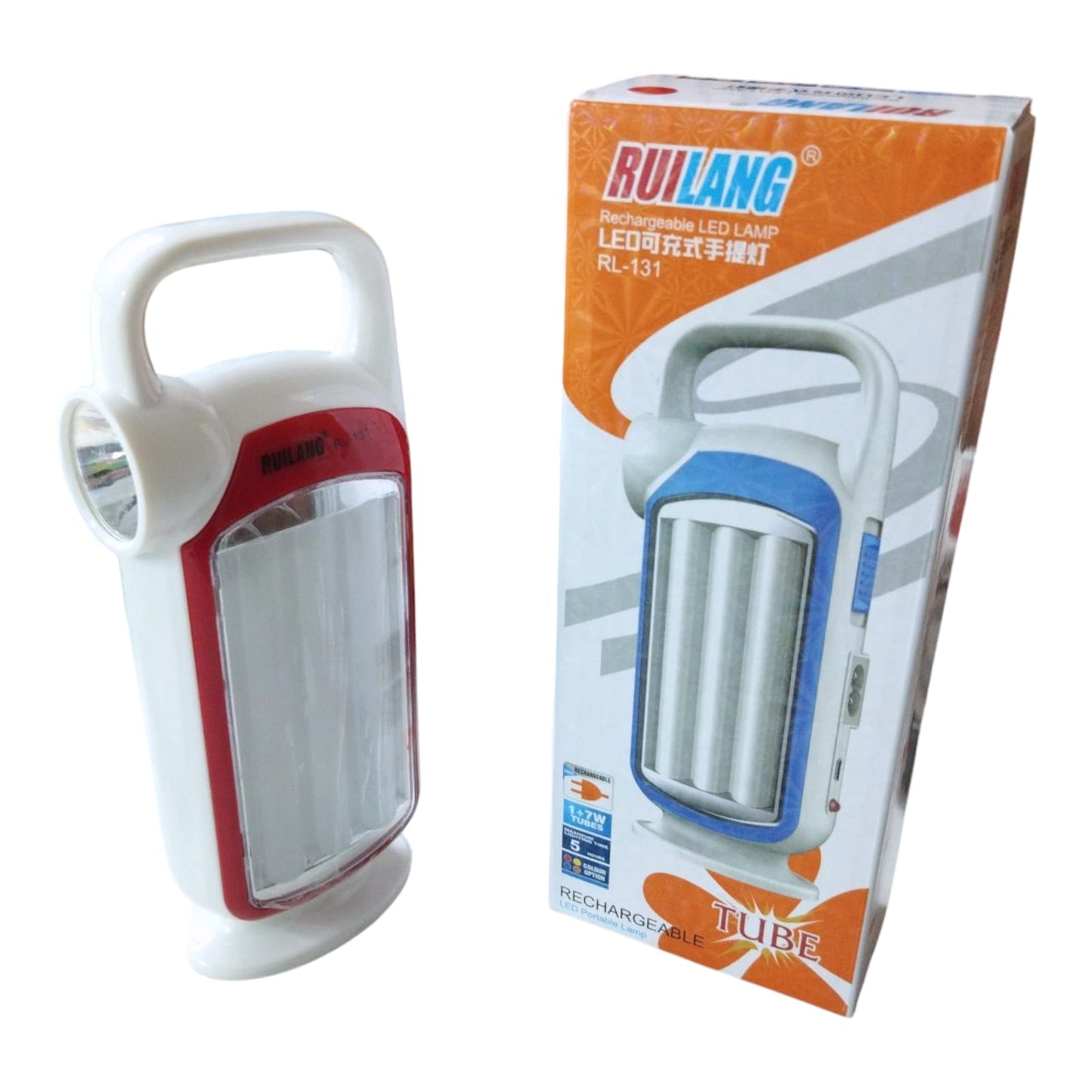 Luz con Tubo y Led Recargable RL-131