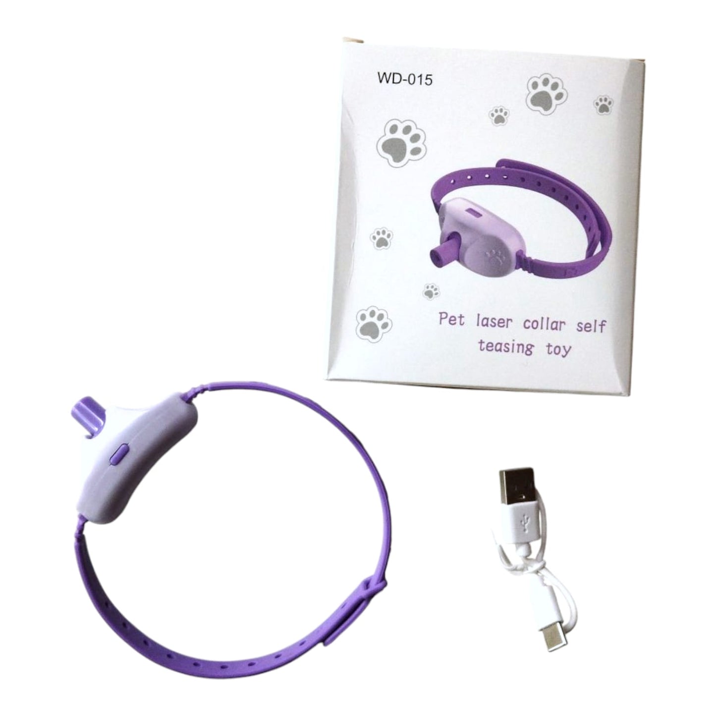 Collar con Láser Para Gato 7-10cm de Diámetro Ajustable