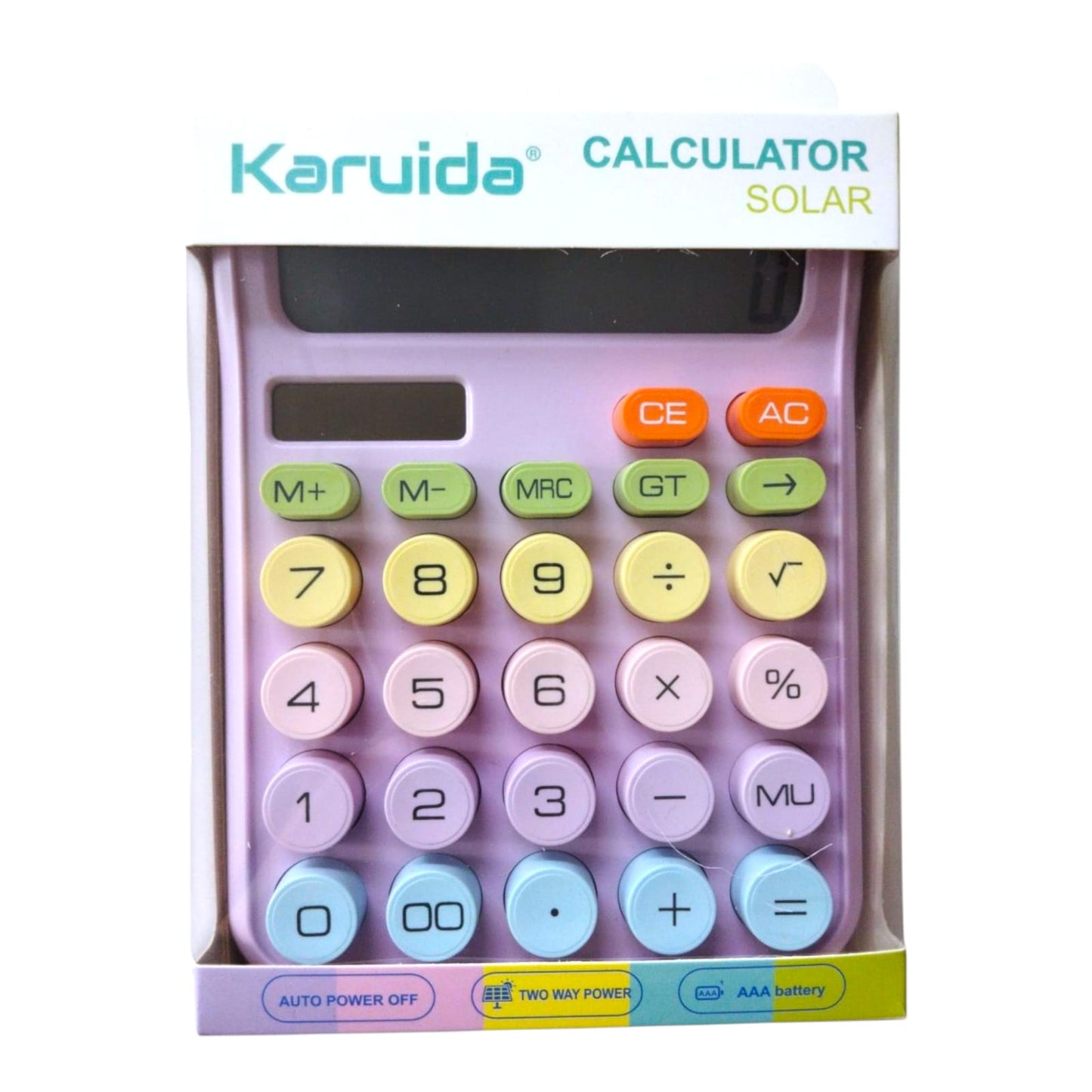 Calculadora Colores Solar Karuida KK-2280