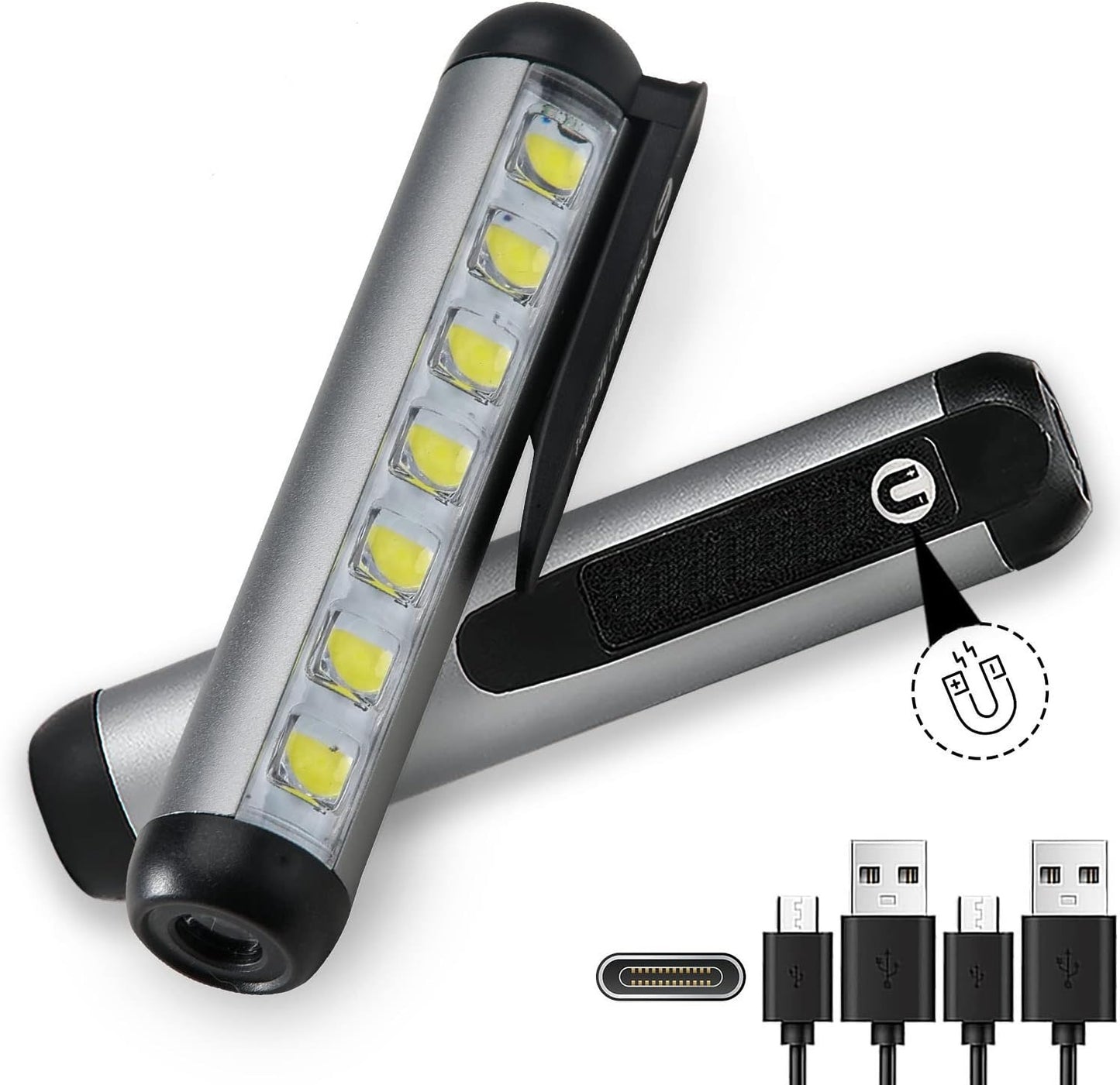 Linterna Mini Solapa Recargable