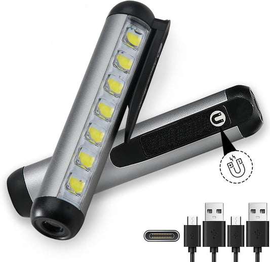 Linterna Mini Solapa Recargable