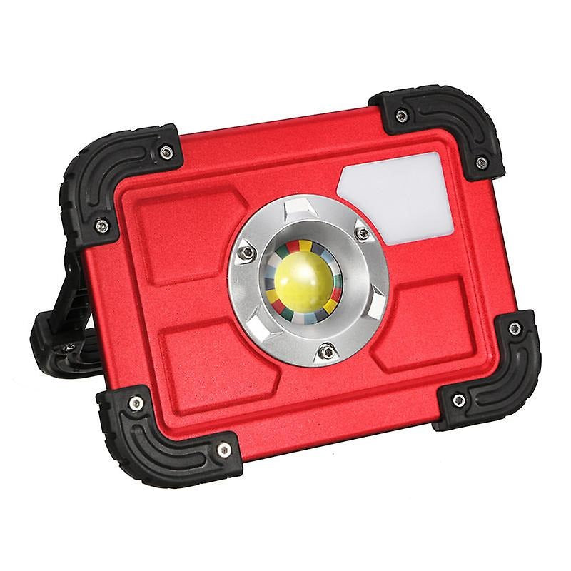 Foco 30W c/Baliza Recargable Entrada USB
