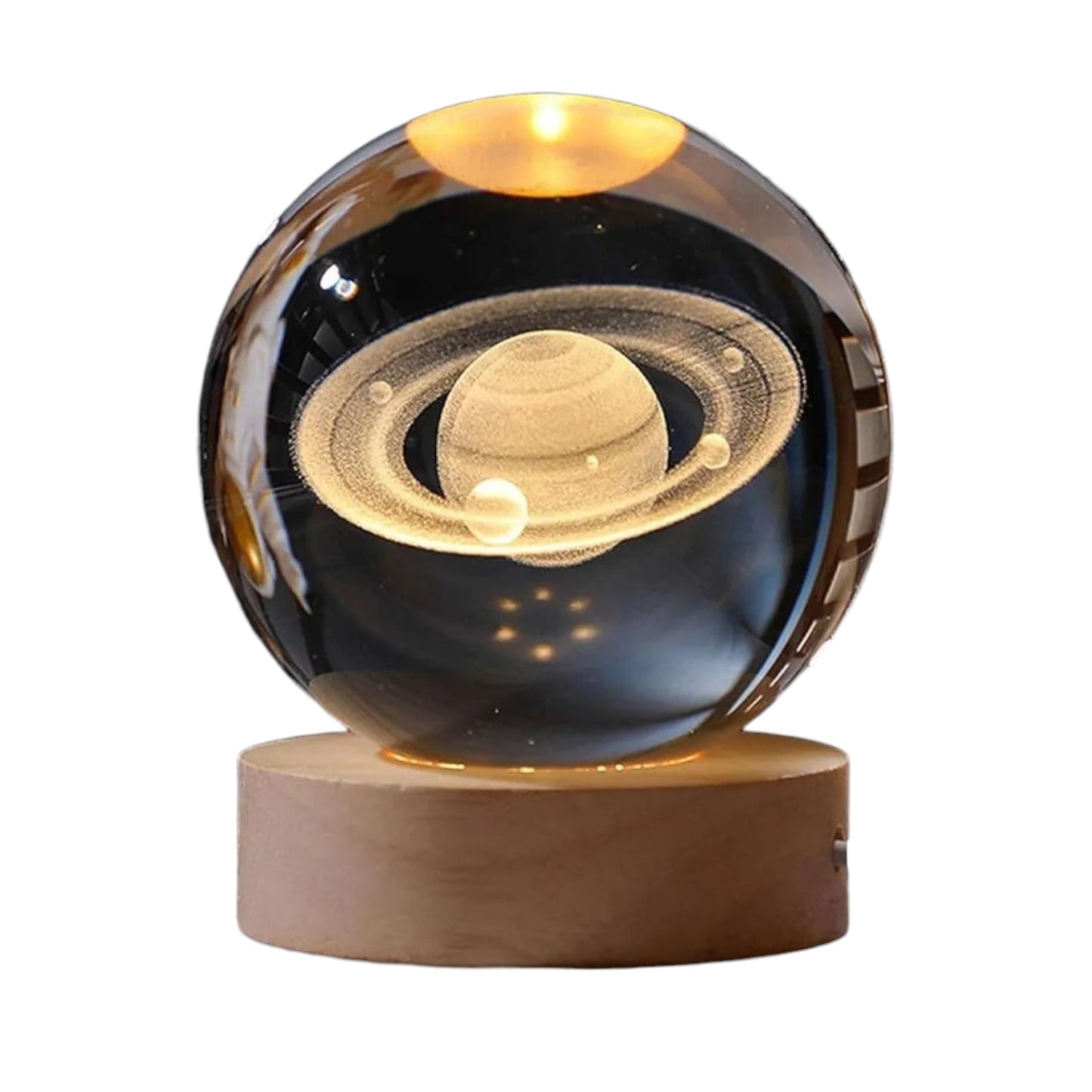 Esfera de Luz Saturno 8 cm