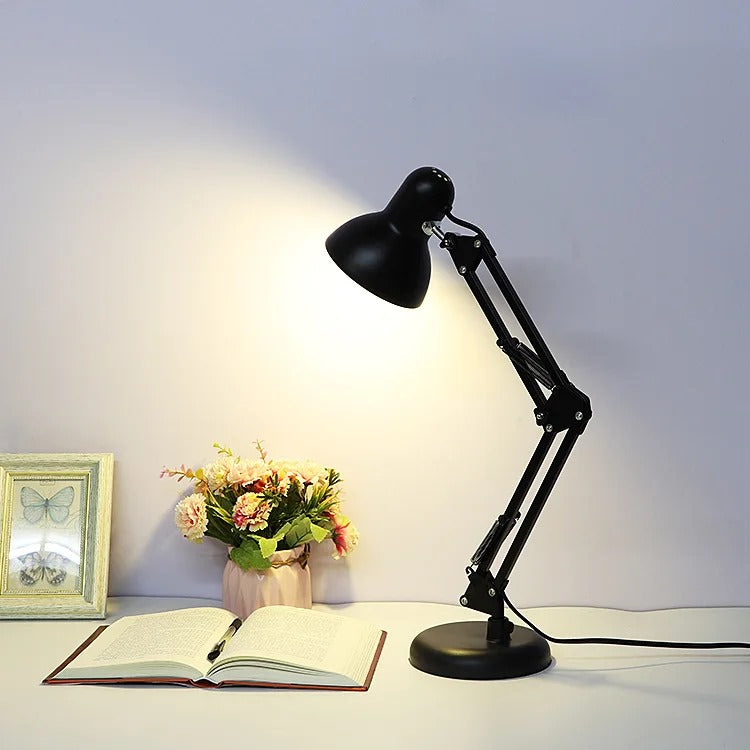 Lampara de Mesa Escritorio Plegable Articulable 220V 60cm