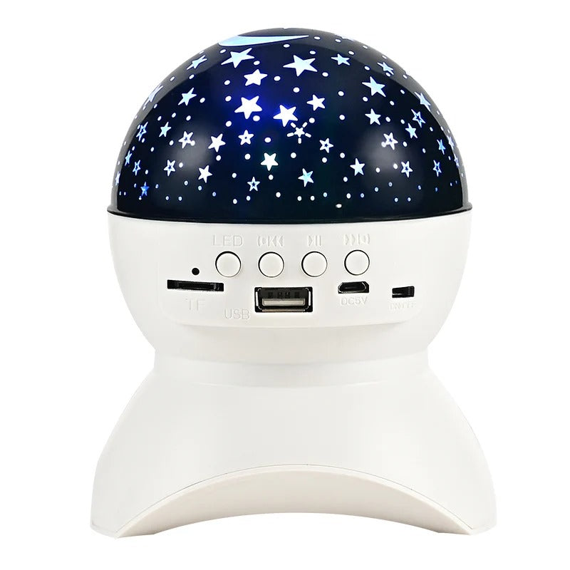 Parlante Bola Proyector de Estrellas L-740