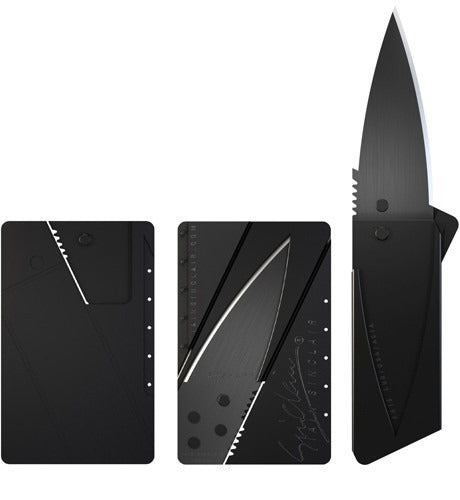 Cuchillo Plegable Diseño Tarjeta