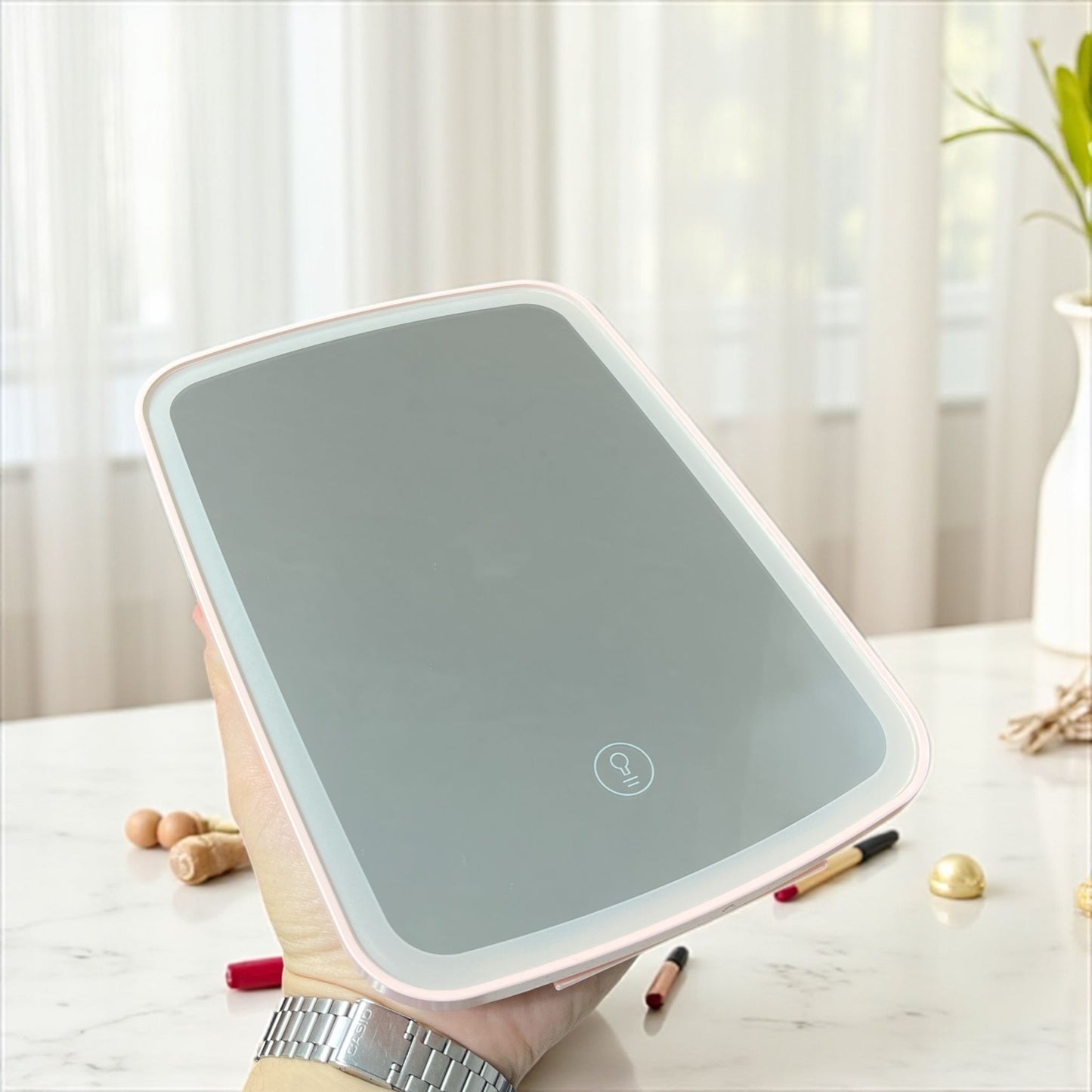 Espejo COSMETIC MIRROR c/ luz