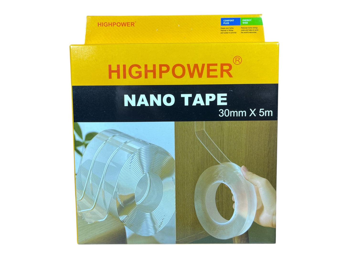 Cinta NANO doble faz de 5m