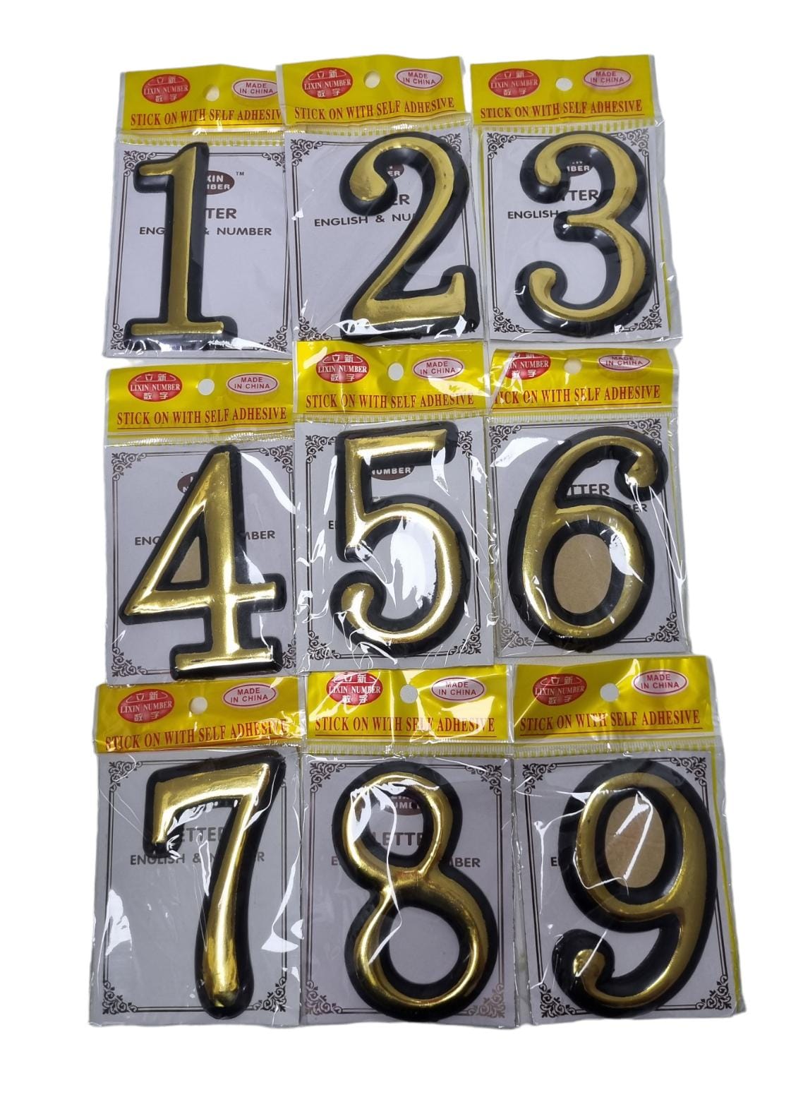 Numeros de Puerta Adhesivos