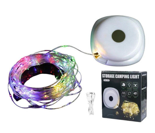 Tira de Luces Multicolores USB Enrollable