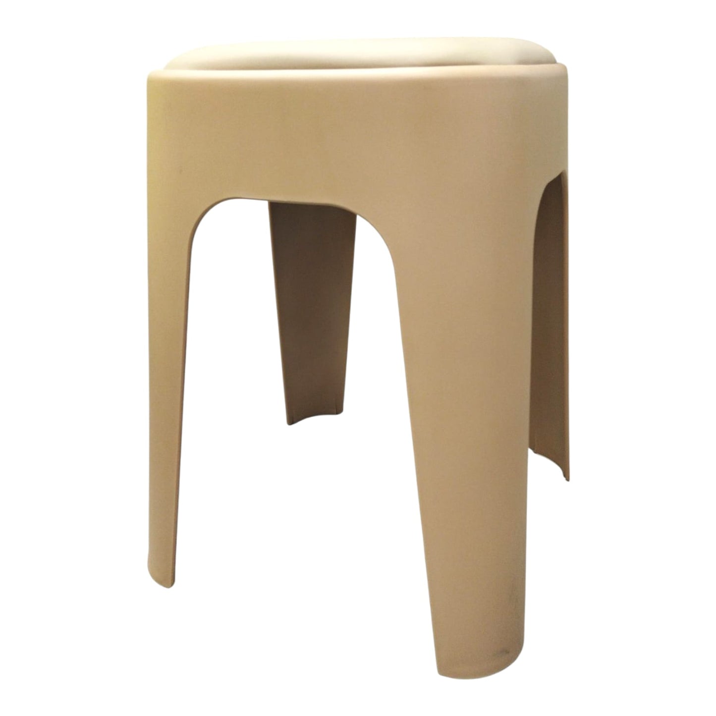 Banqueta de Plástico con Asiento Acolchado