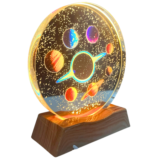 Lampara de Cristal Led de 10cm