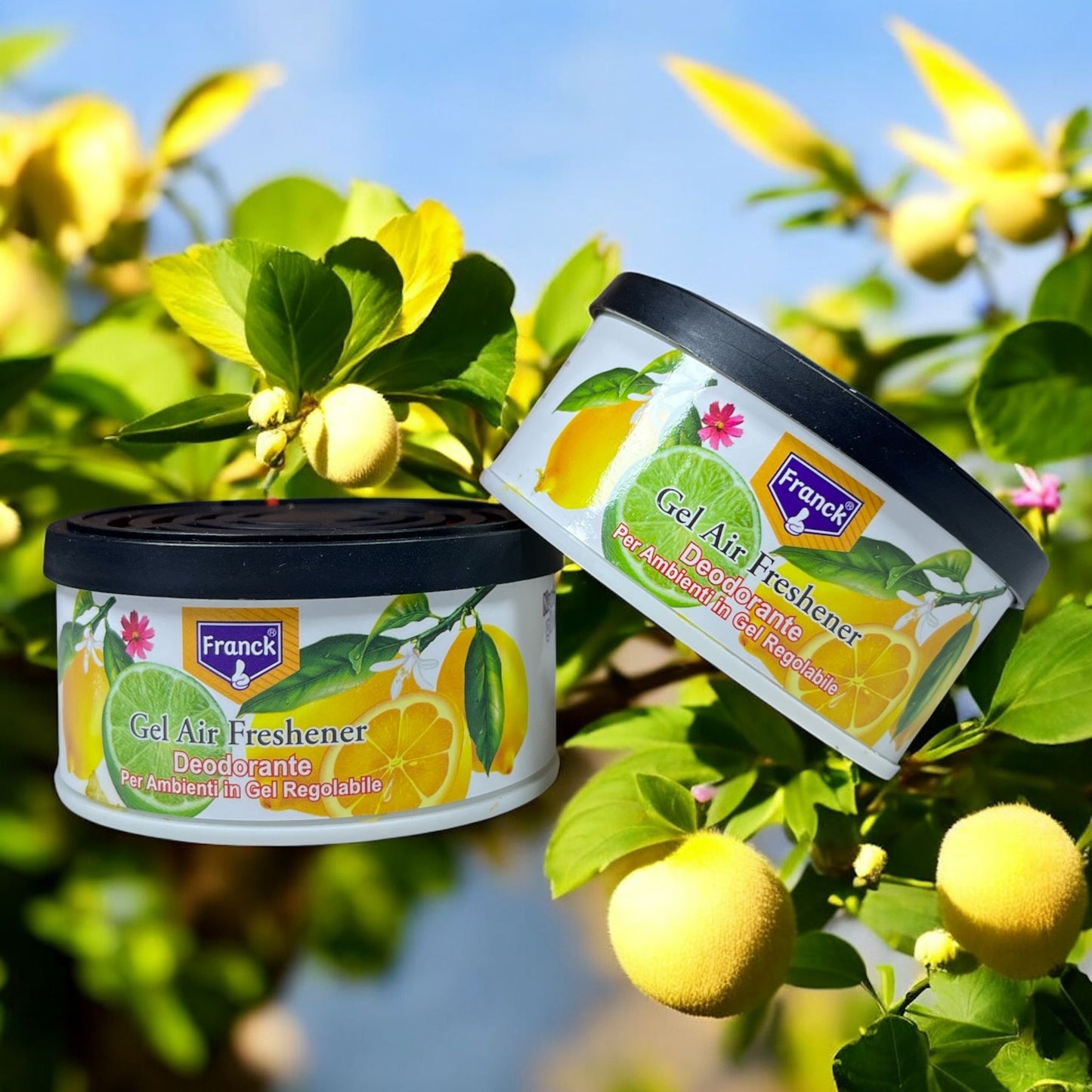 Perfumador de gel en lata x2
