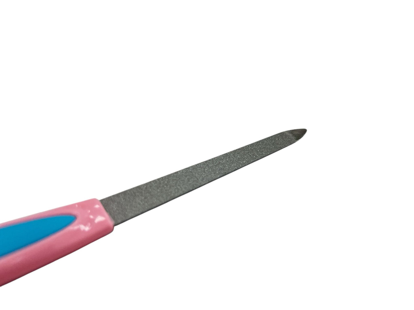 Lima Metálica para Uñas con Saca Cutícula