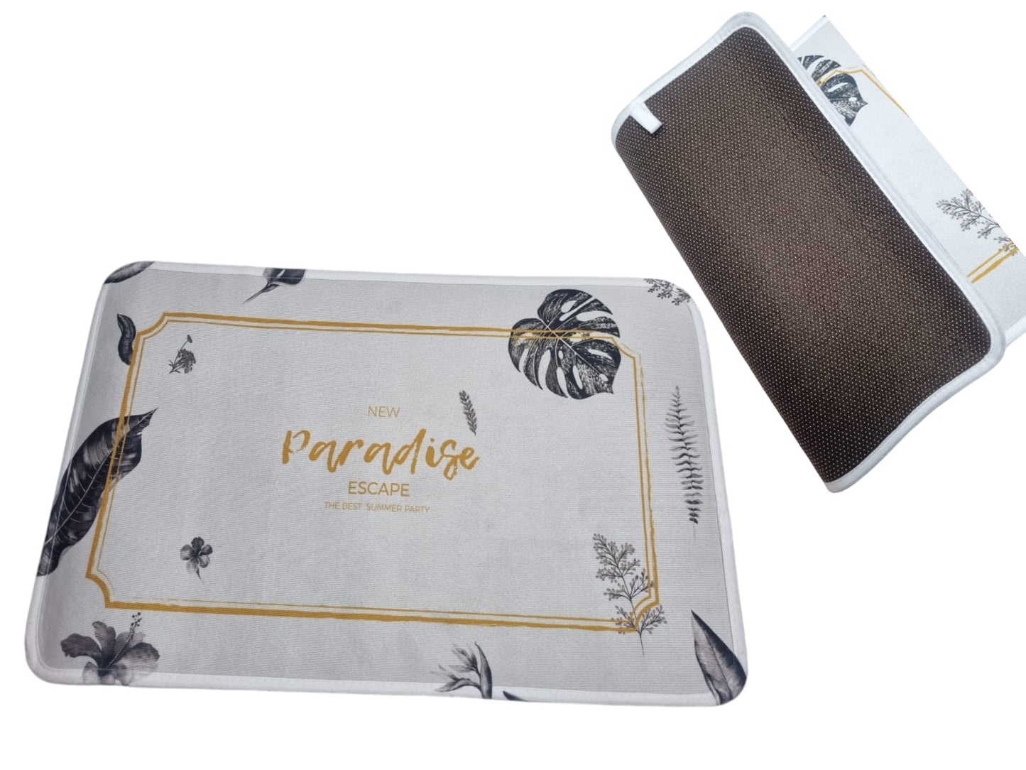 Alfombra Rectangular de Baño Goma Antideslizante