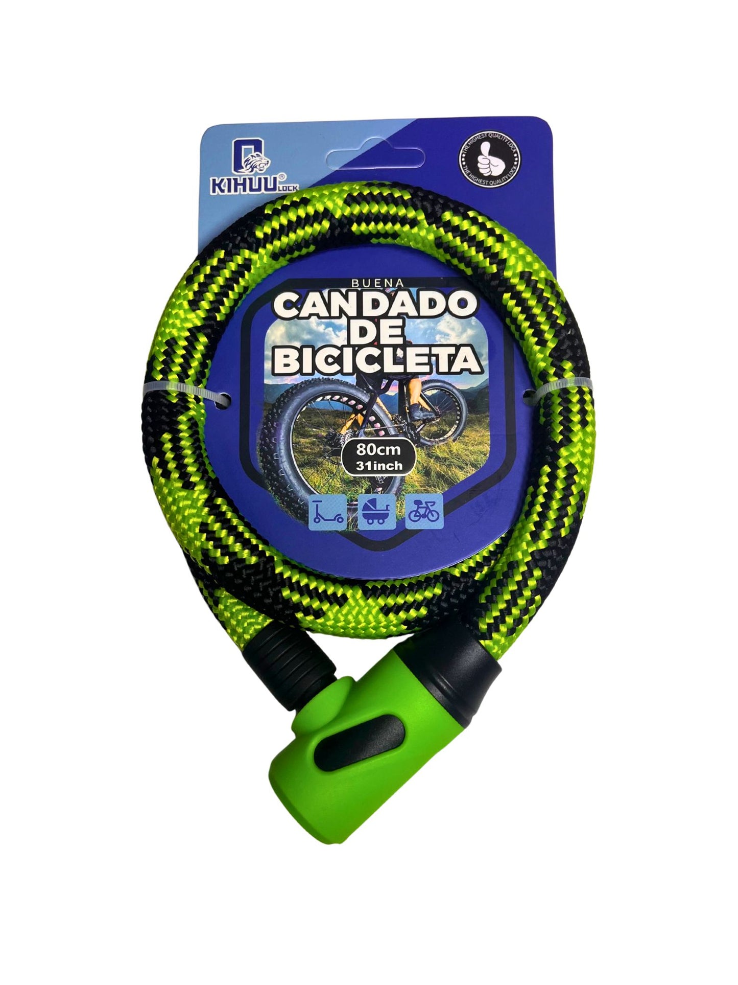 Linga Forrada para Bicicleta de 80cm